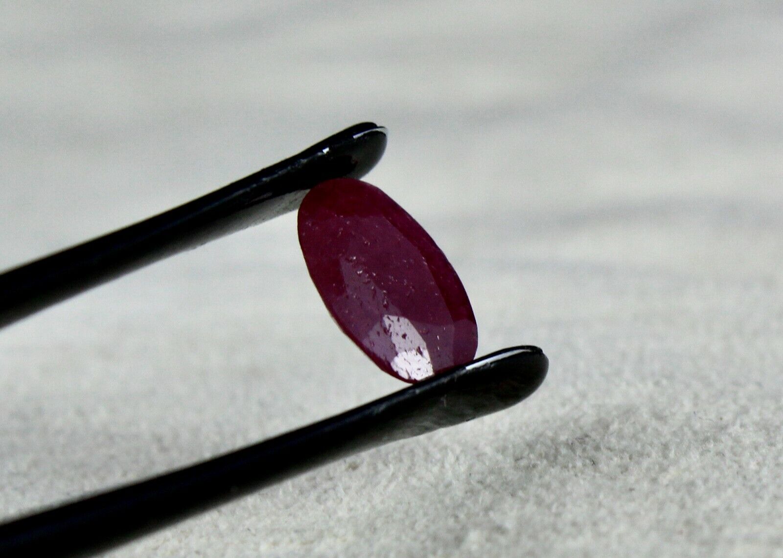 NATURAL RED UNTREATED RUBY OVAL CUT 2.19 CARATS ASTROLOGY GEMSTONE RING PENDANT