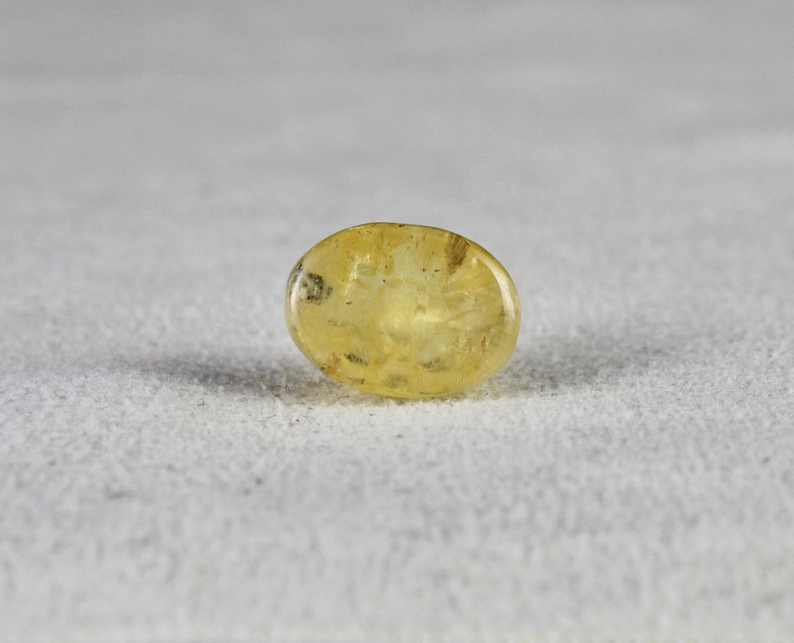 Certified Natural Yellow Sapphire Oval 17.18 Ct 15x11mm Gemstone Ring Pendant