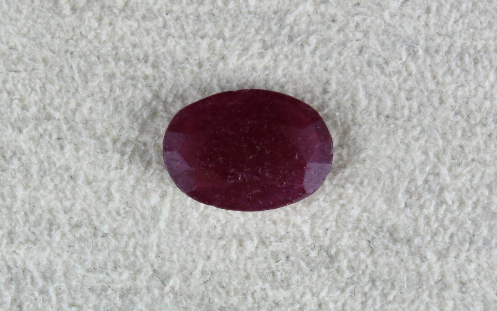 Natural Red Untreated Ruby Oval Cut 2.19ct Astrology Gemstone Ring Pendant