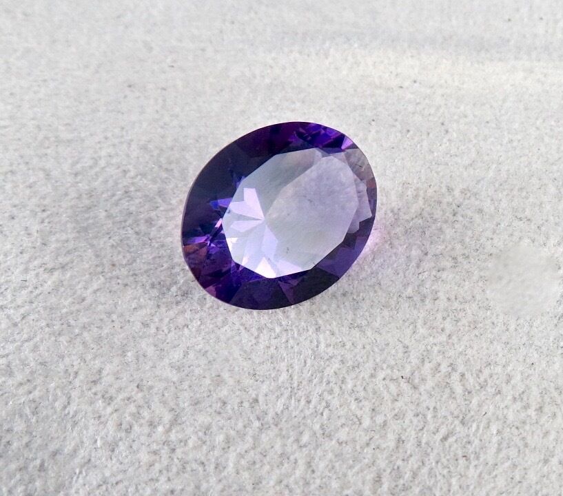 NATURAL AMETHYST OVAL CUT 23 MM 23.35 CARATS PURPLE GEMSTONE FOR PENDANT RING