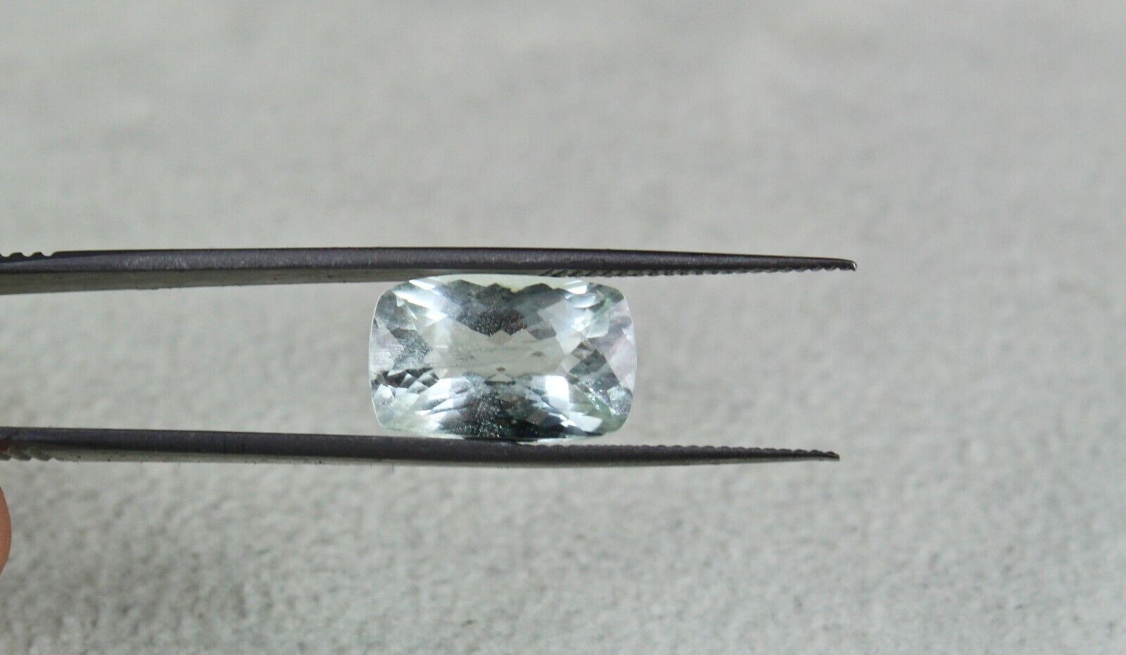 UNIQUE NATURAL BLUE AQUAMARINE CUSHION CUT 5.62 CARATS GEMSTONE FOR RING PENDANT