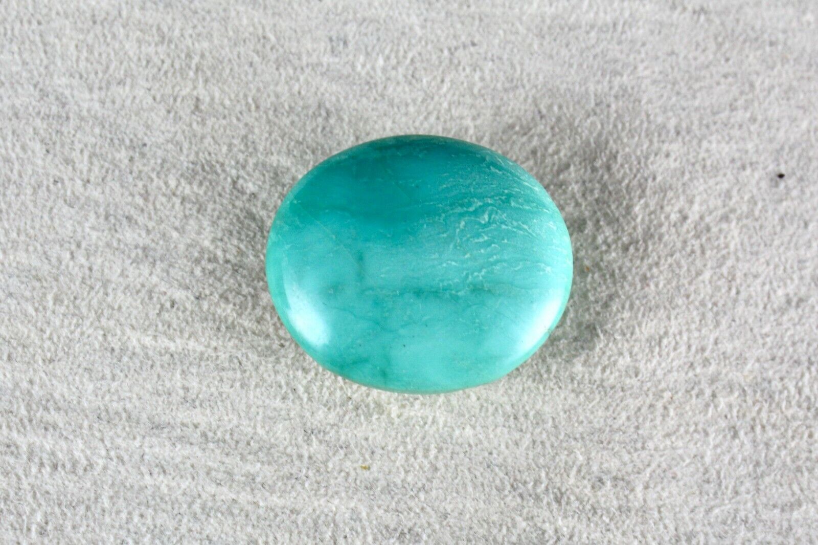 NATURAL TURQUOISE CAB OVAL 27x23 MM 36.90 CARATS GEMSTONE RING PENDANT DESIGNING