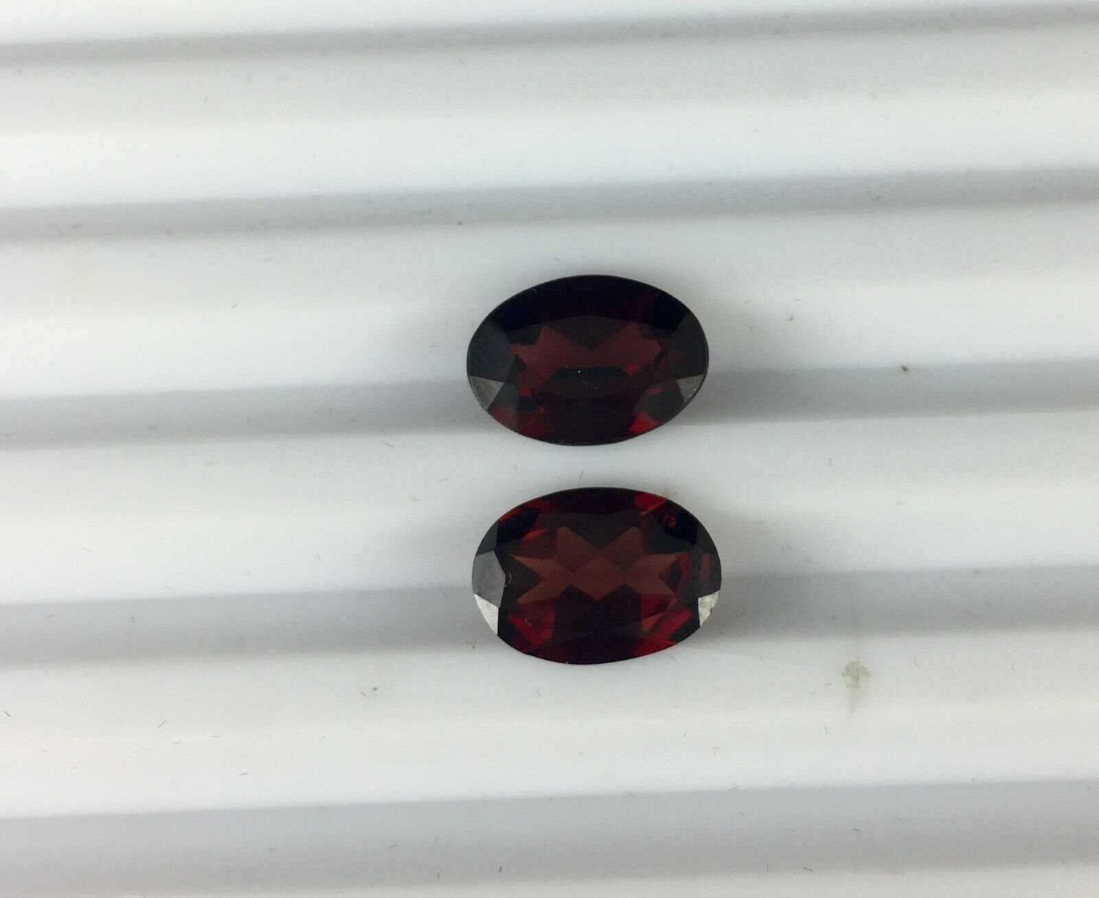 NATURAL RHODOLITE GARNET OVAL PAIR CUT 11.44 CTS FINEST GEMSTONE FOR EARRING