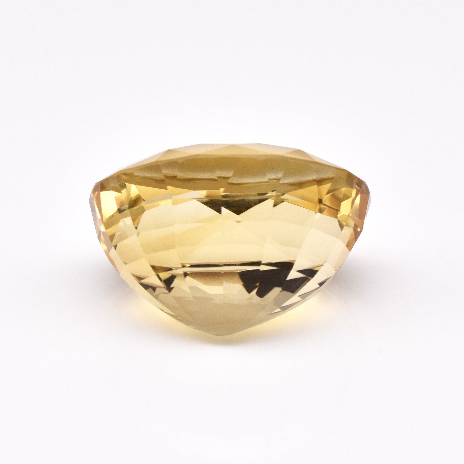 Certified Fine Natural Yellow Citrine 113.33ct Oval Gemstone Pendant Design