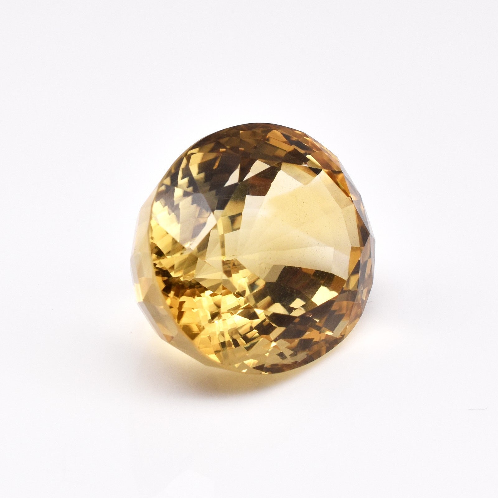 Certified Fine Natural Yellow Citrine 113.33ct Oval Gemstone Pendant Design