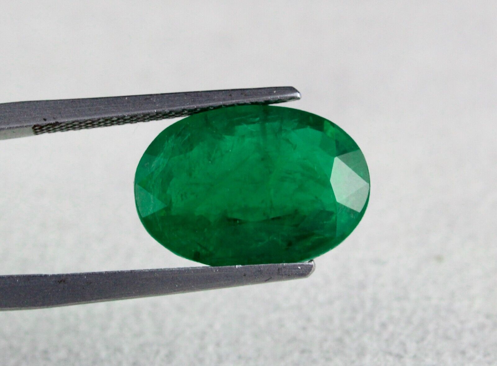 Certified Natural Emerald Oval Cut 15x11mm 7.42 Ct Loose Gemstone Ring Pendant