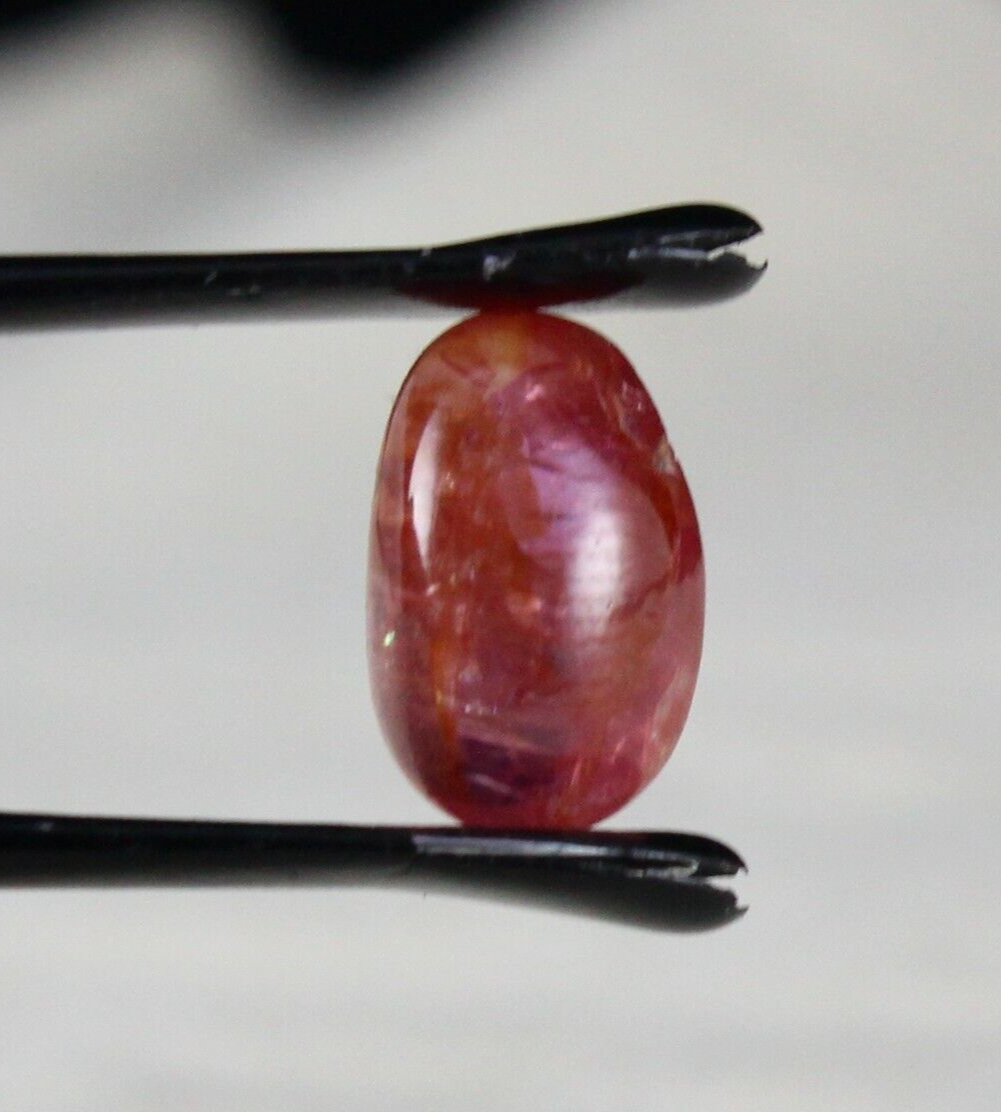 Natural Old Mines Ruby 4.38ct Cabochon Gemstone Ring Pendant Designing