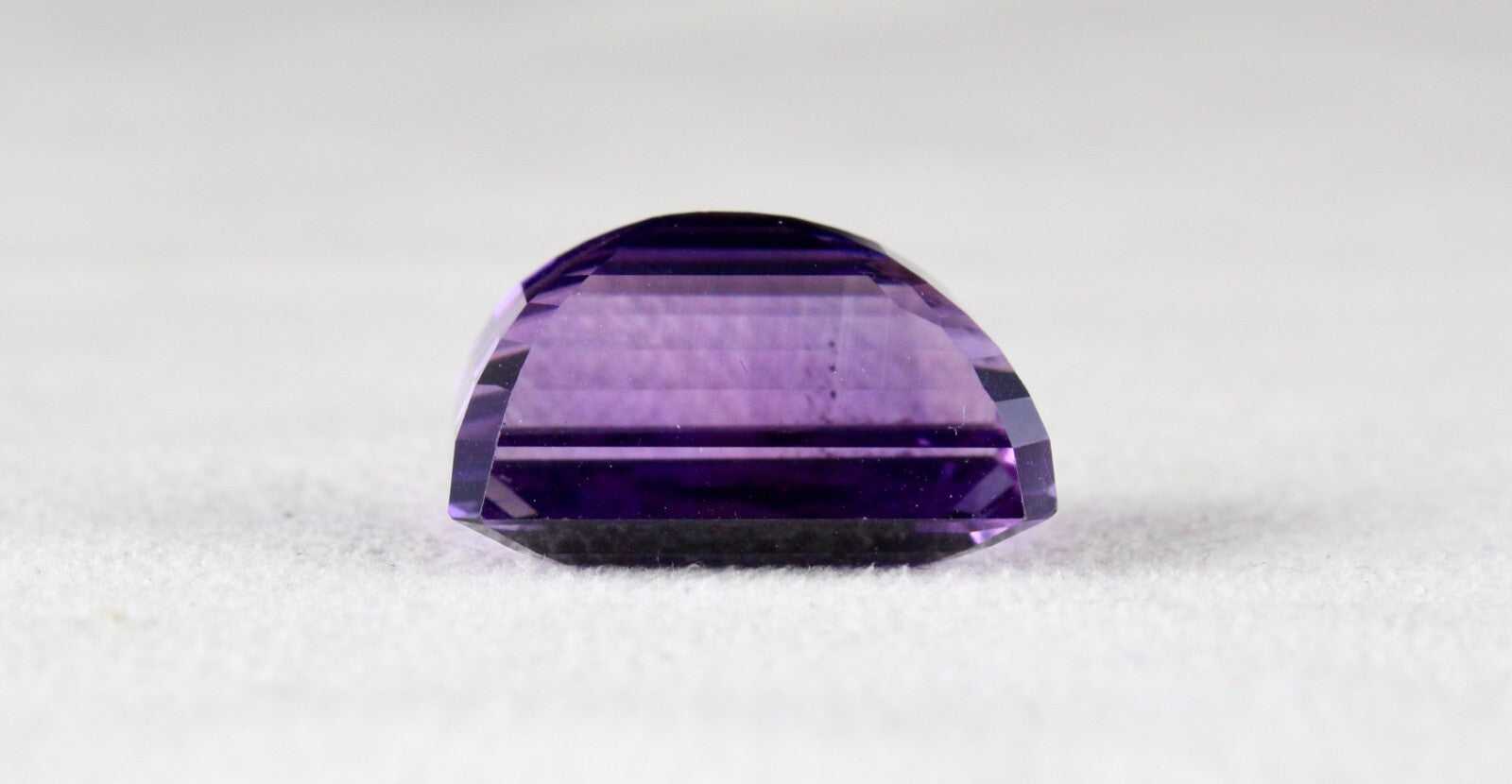 Natural Purple Amethyst 35.15ct Octagon Cut 22x15mm Gemstone For Pendant/ring