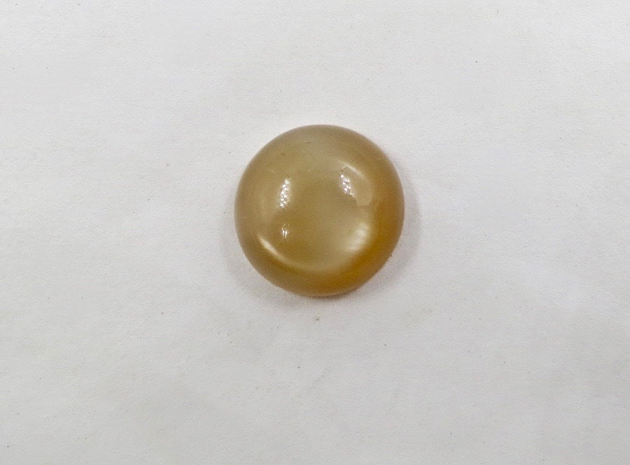 Natural Moonstone 17.61 Ct Round Cabochon Gemstone For Ring Pendant