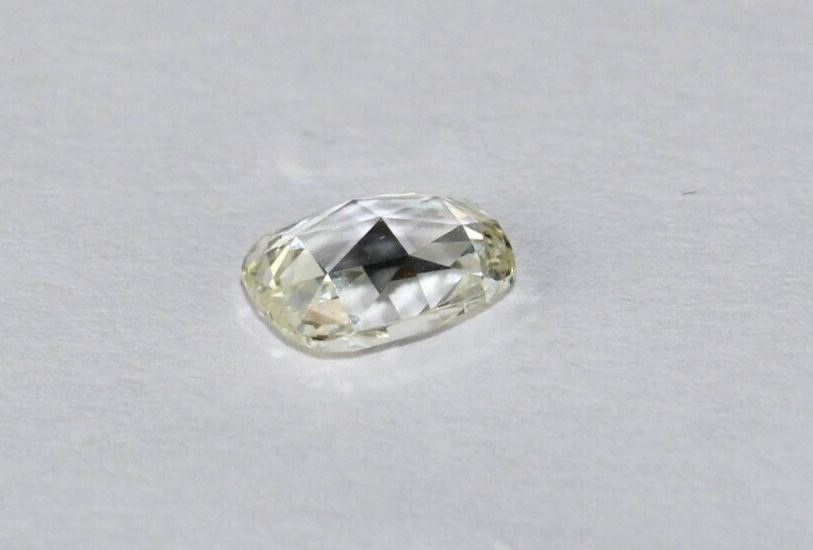 Certified Natural Rose Cut Diamond 1.22 Ct Cushion Oval Stone For Ring Pendant