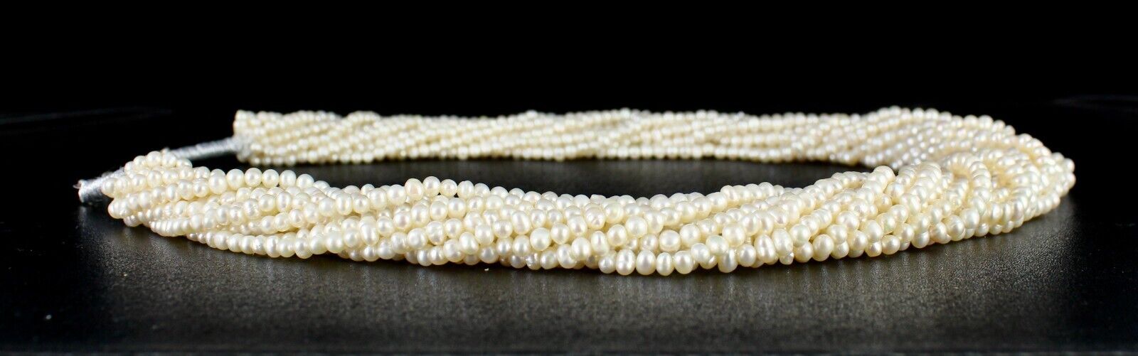 GENUINE FRESH WATER PEARL BEADS ROUND 14 L 772 CARATS GEMSTONE FASHION NECKLACE