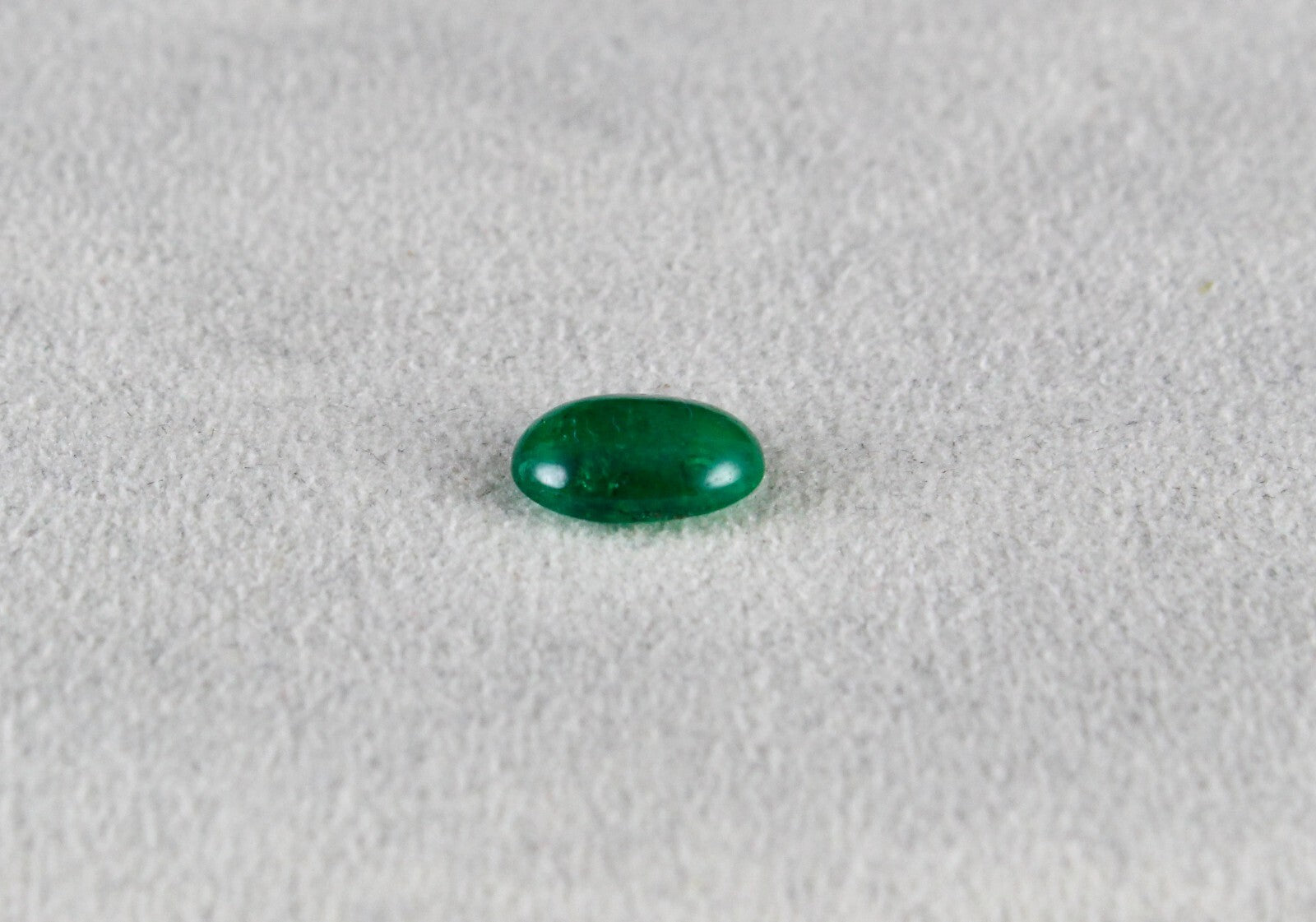 Certified Natural Zambian Emerald Oval Cabochon 2.20 Ct Gemstone Ring Pendant