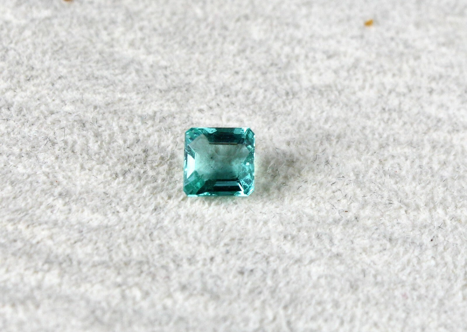 Natural Emerald 5x5 Mm 0.84 Ct Square Loose Gemstone Ring Pendant Design