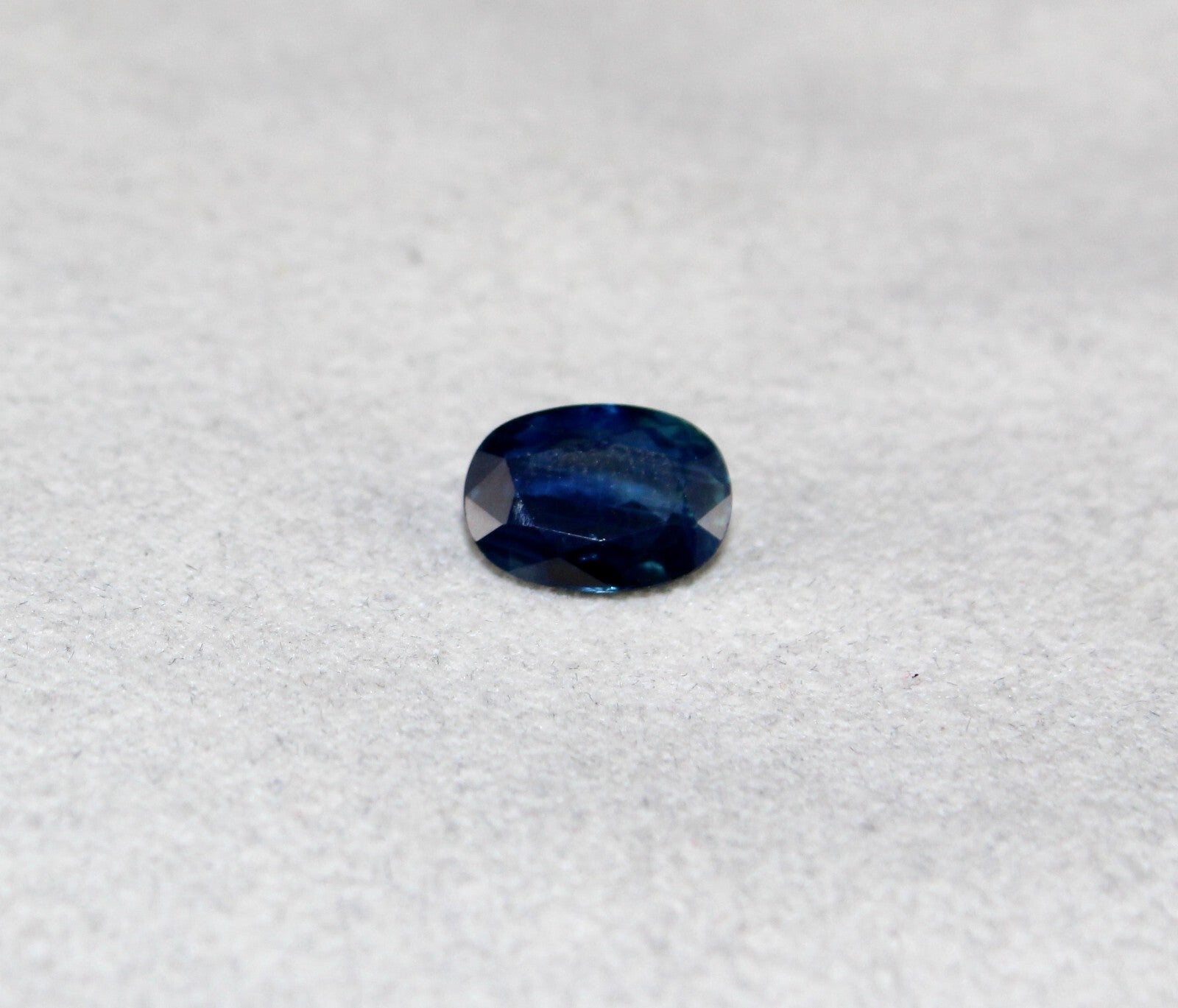 Certified Natural Blue Sapphire 3.66 Ct Oval Gemstone Ring Pendant Loose Stone