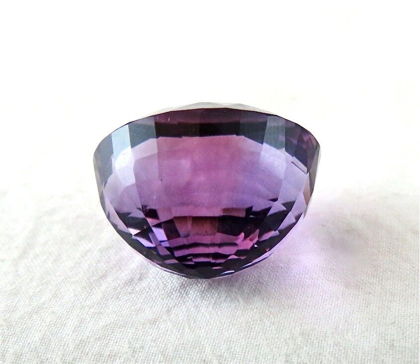 NATURAL BRAZILIAN AMETHYST OVAL CUT FINEST 37 CARATS GEMSTONE FOR RING PENDANT