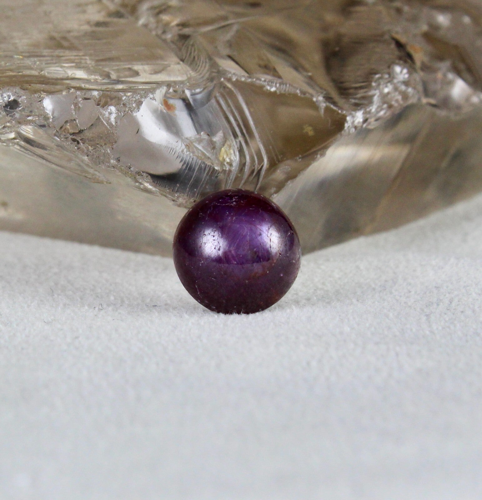 Certified Natural 6 Line Star Ruby Cabochon 10.68 Ct Gemstone For Ring/pendant