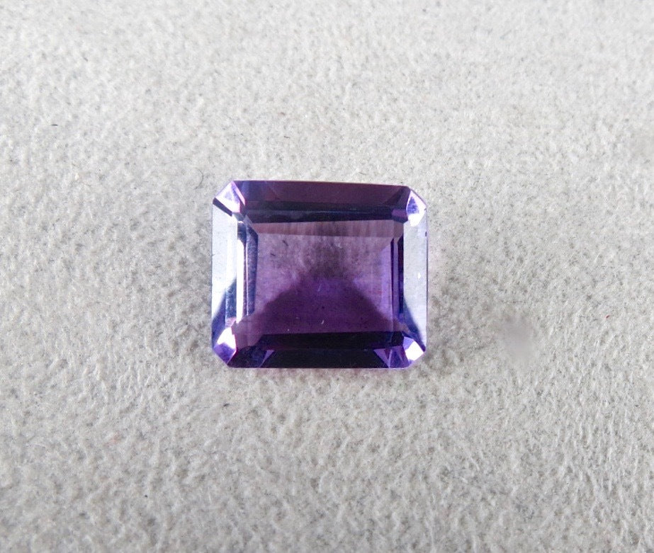 18x16 Mm Natural Purple Amethyst Octagon Cut Gemstone 17.84 Ct For Pendant Ring