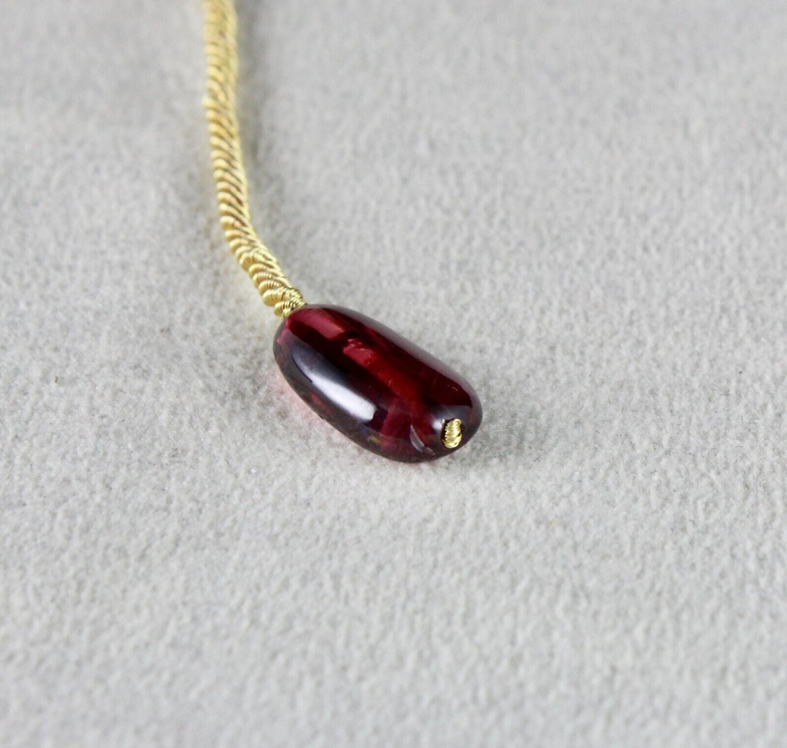 Antique Old Red Spinel Beads Cabochon 1 Pcs 7.34 Cts Designing Hanging Pendant