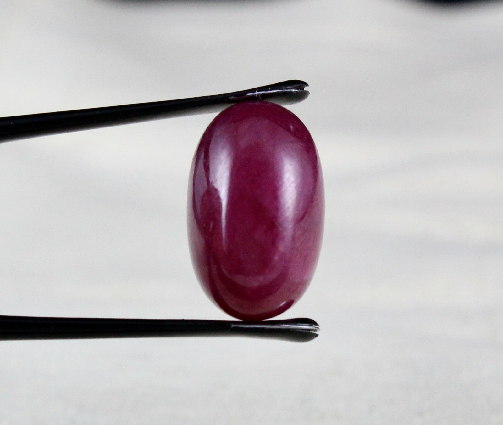 Certified Natural Ruby Oval Cabochon Gemstone 25.02 Cts Ring Pendant