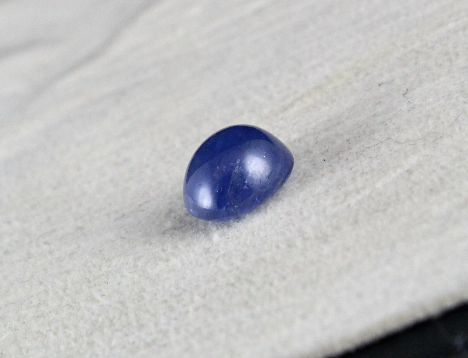 Certified Natural Blue Sapphire 7.11 Ct Oval Cabochon Gem Ring Pendant Silver