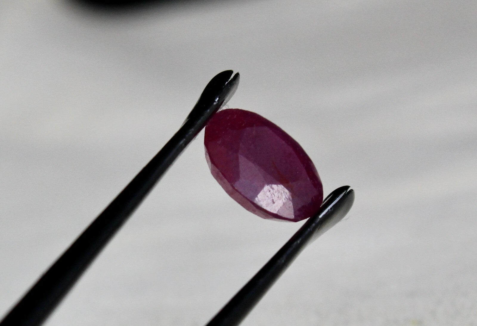 Untreated Natural Red Ruby Oval 3.69 Ct Astrology Gemstone Ring Pendant