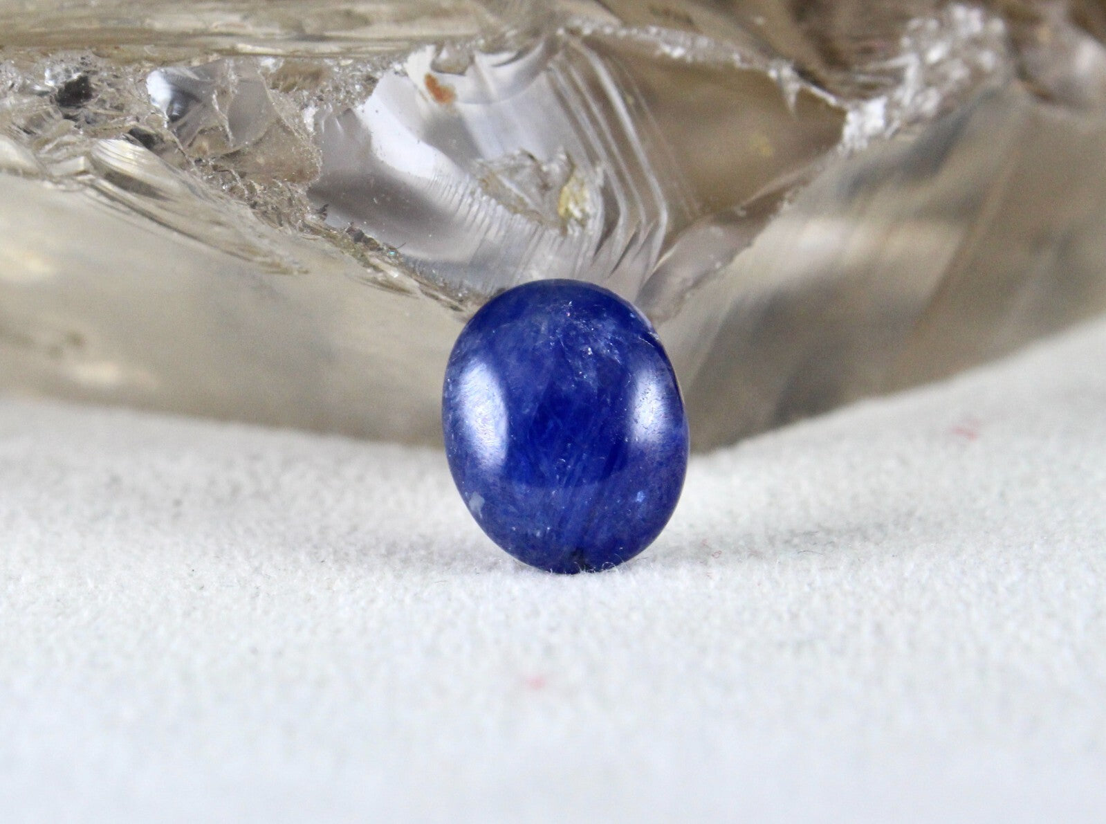Certified Natural Unheated Blue Sapphire 7.40 Ct Cabochon Ring Pendant
