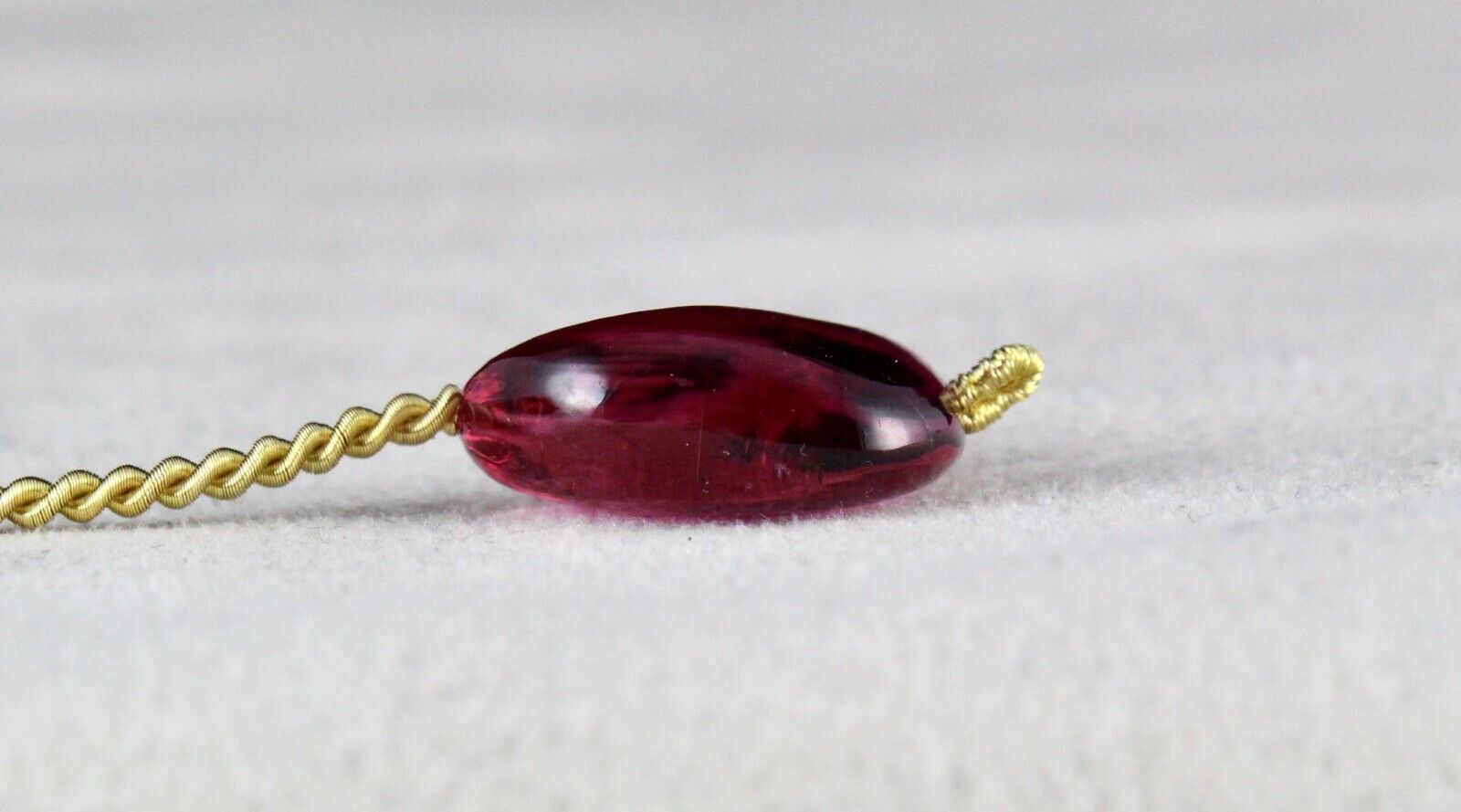 Natural Pink Tourmaline Rubellite Bead Hanging 19.50 Cts Gemstone Pendant Design