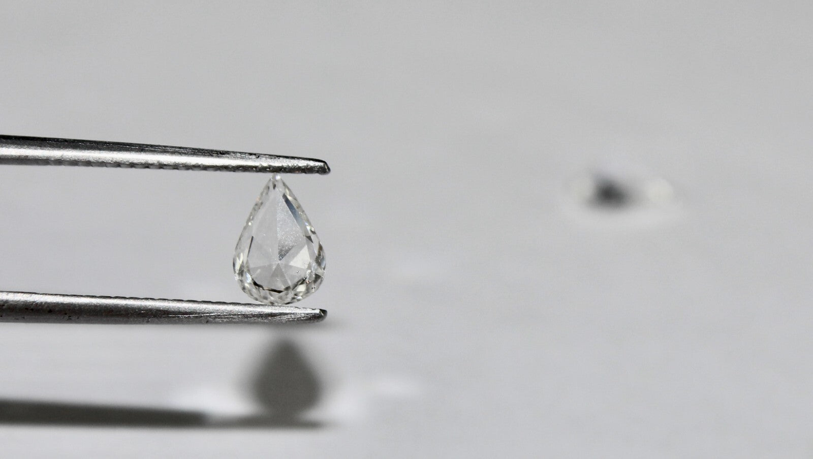 Certified Natural Rose Cut Diamond 1.11 Ct Pear Shape Pair Loose Gemstones