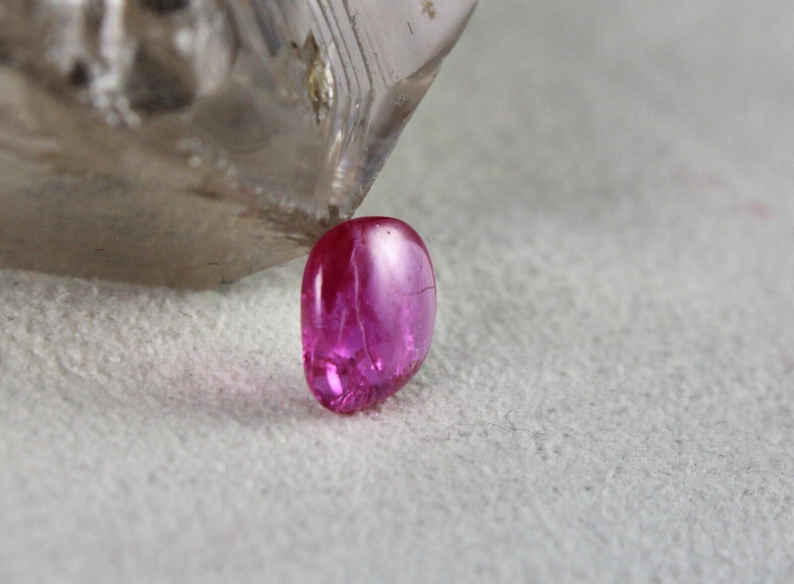 Certified Natural Burma Ruby Flat Cabochon 2.08 Ct Loose Gemstone Ring Pendant