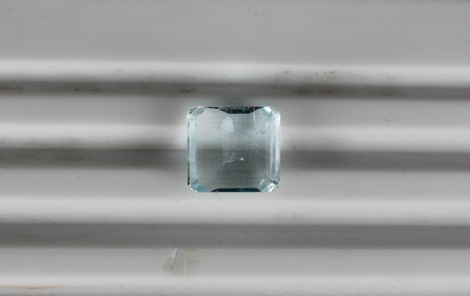 Natural Blue Aquamarine Square Cut Gemstone 12.54ct For Ring Pendant For Women