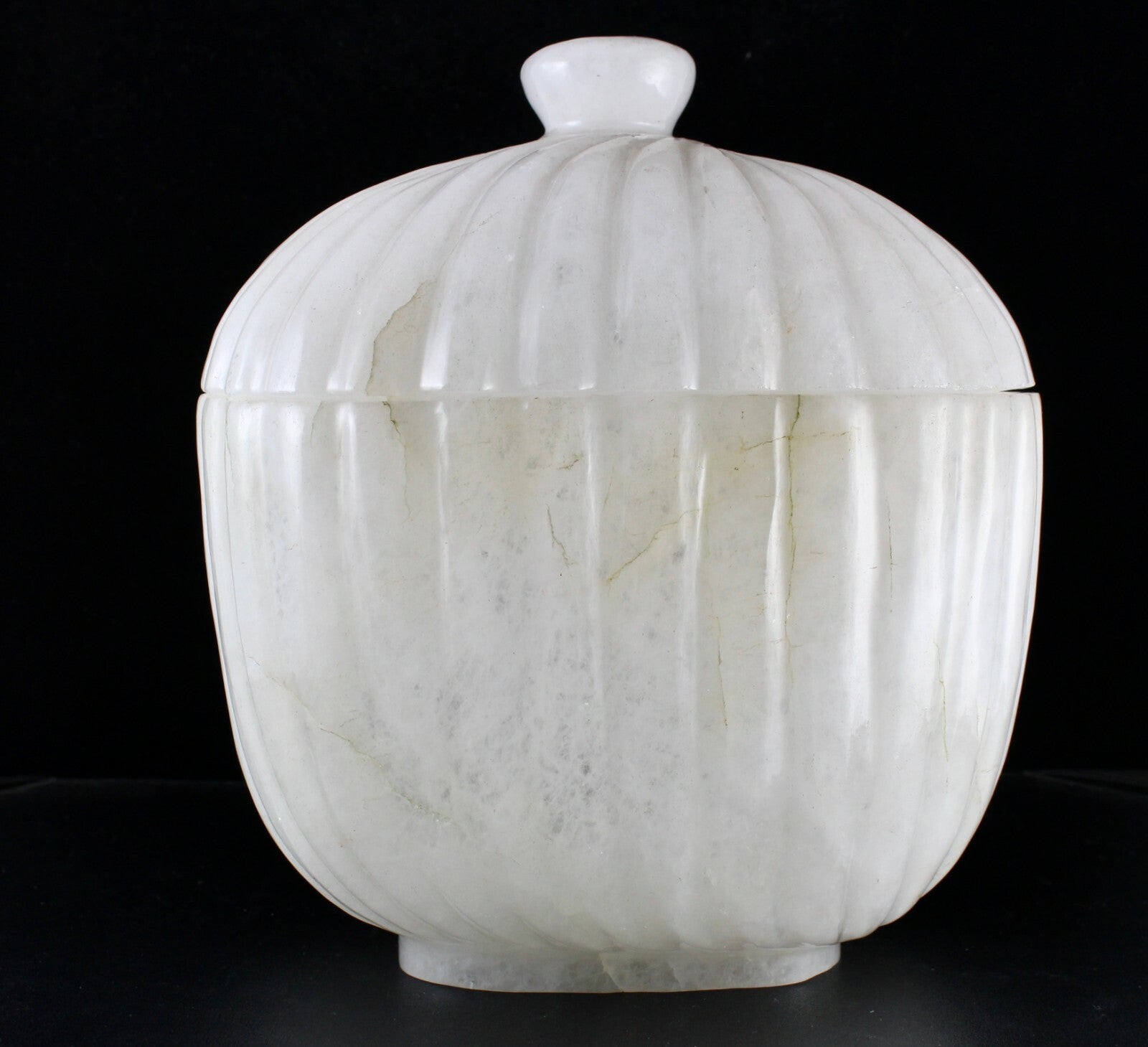 Certified Natural Rock Crystal Quartz 17170ct Carved Gemstone Bowl Home Decor