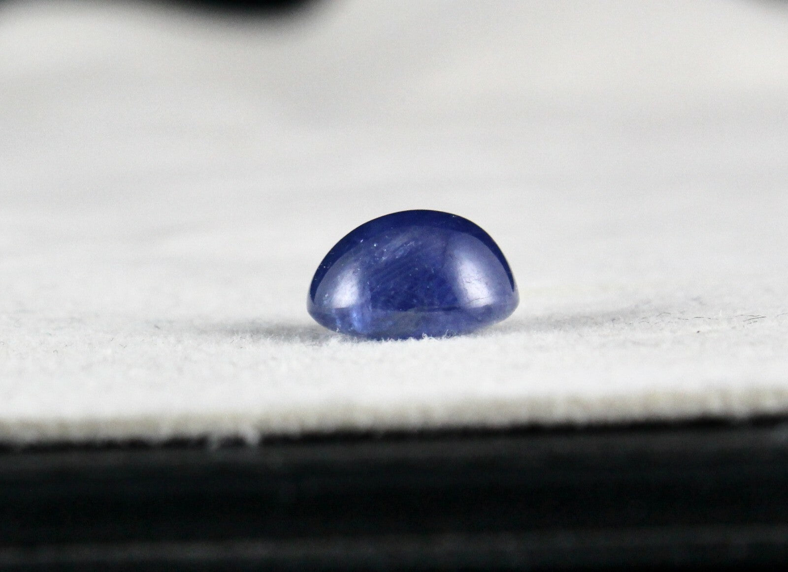 Certified Natural Blue Sapphire 7.11 Ct Oval Cabochon Gem Ring Pendant Silver