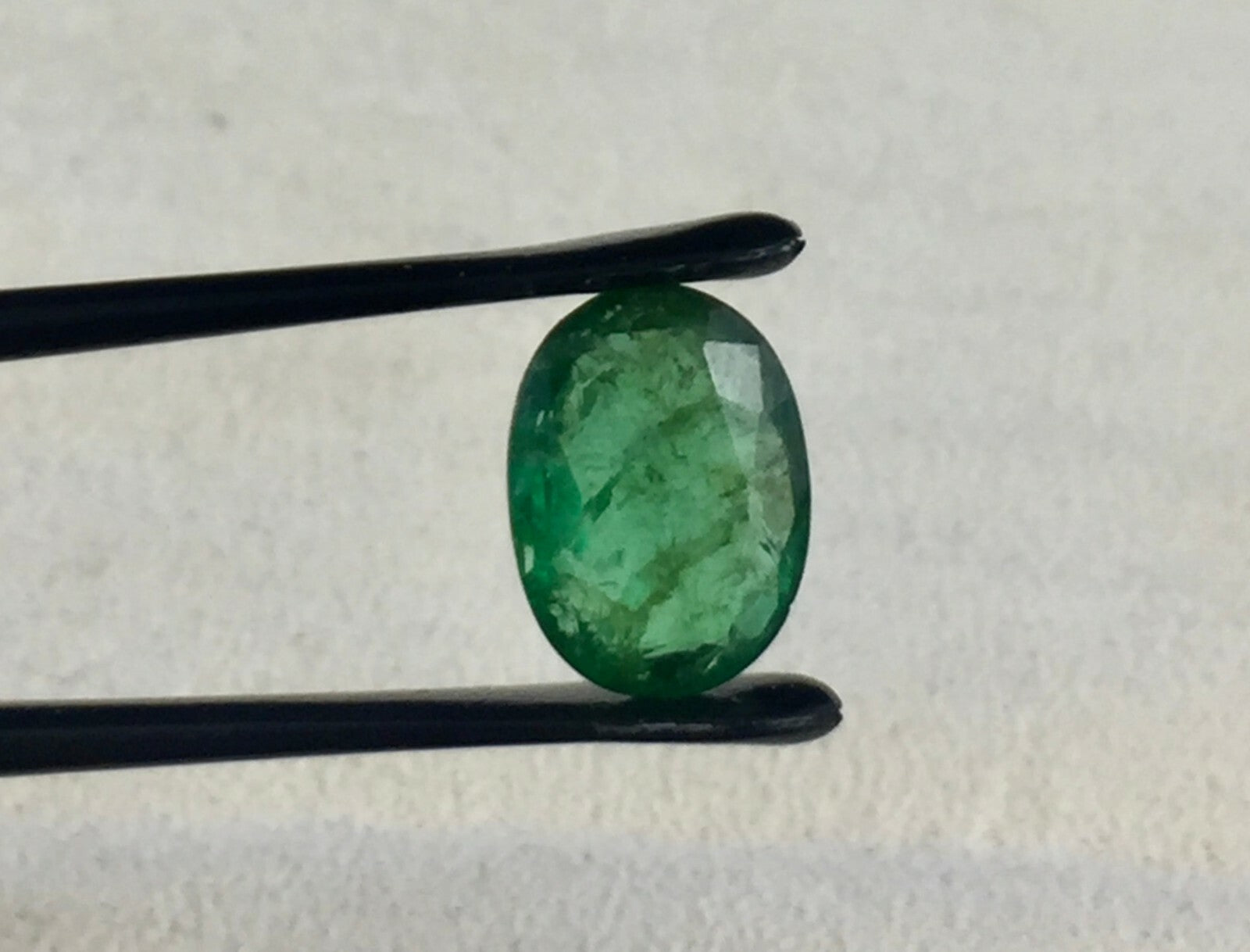 Certified Natural Earth Mined Zambia Emerald Oval 5 Pcs 10 Ct Gemstone Set