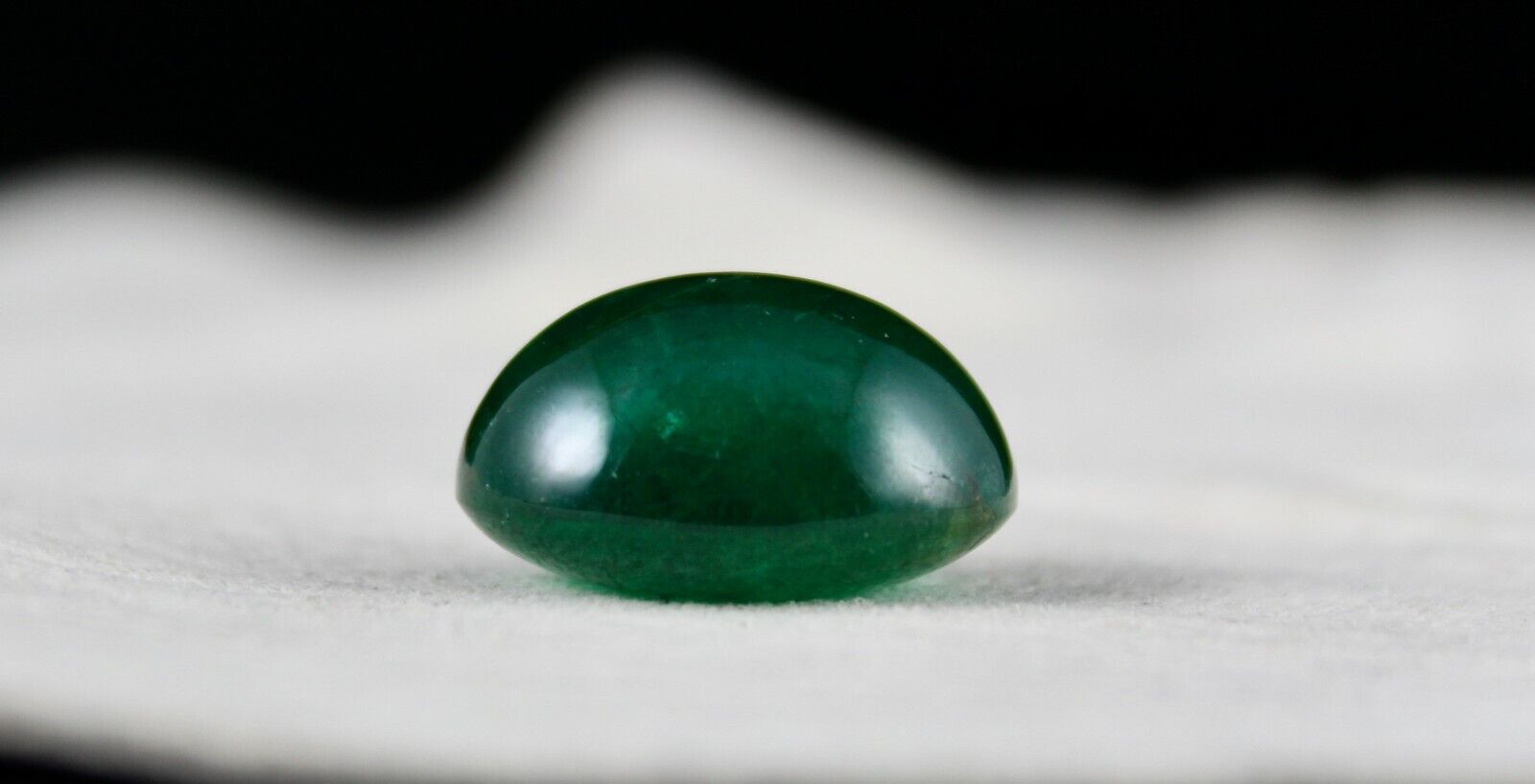 Natural Zambian Emerald Oval Cabochon 38.58 Cts Loose Big Gemstone Ring Pendant