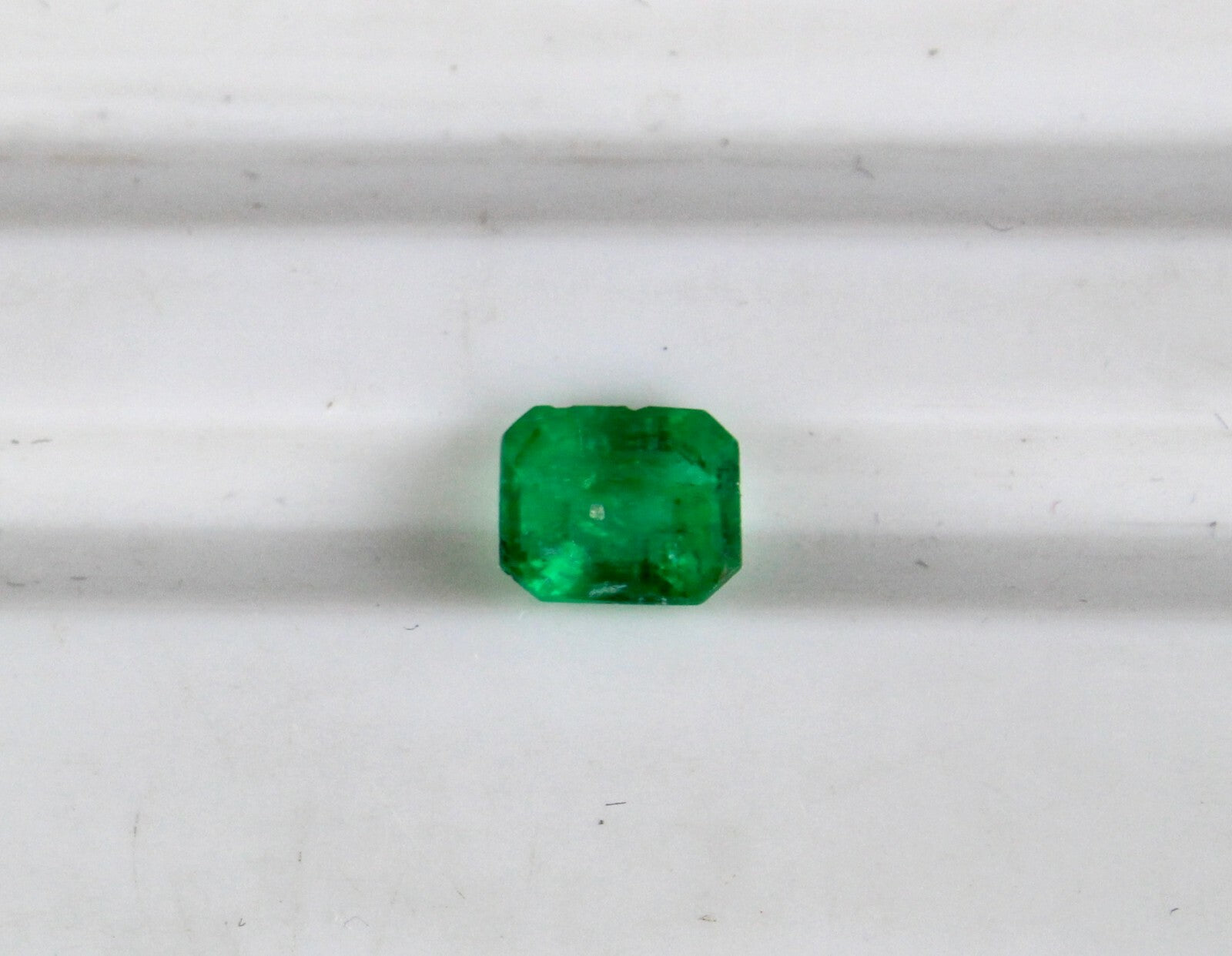 Natural Emerald Octagon 0.75 Ct 6x5mm Gemstone For Ring Pendant Design
