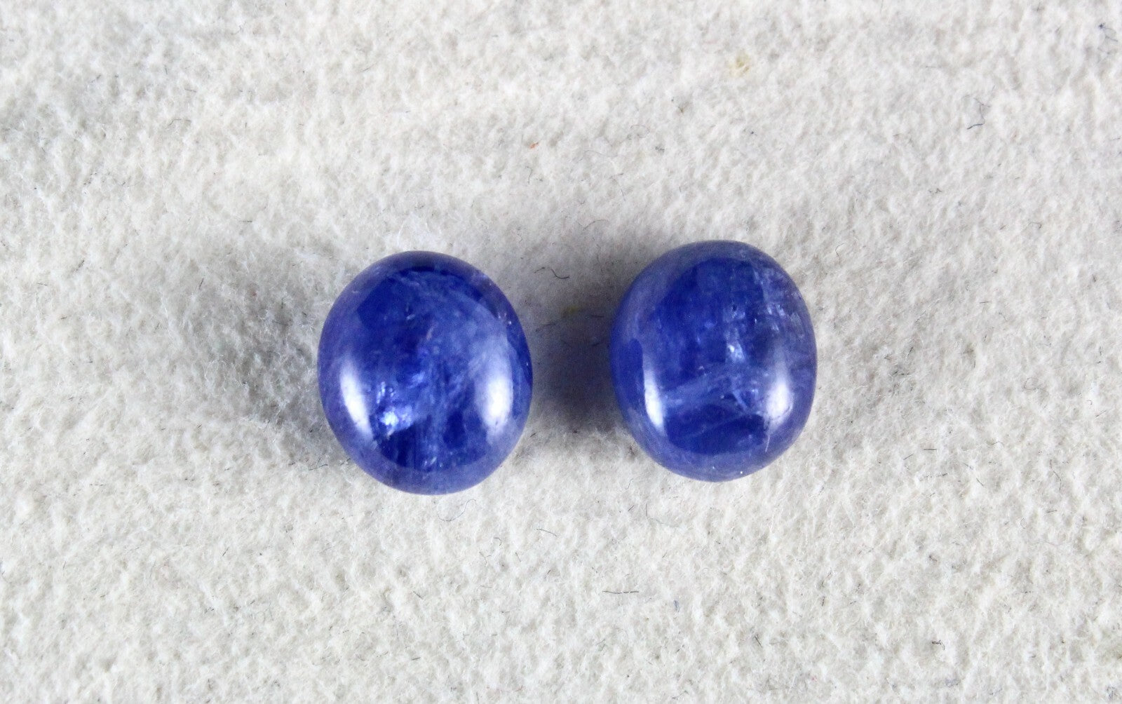 Certified Natural Blue Sapphire Oval Pair Gems 6.89ct Earring Design