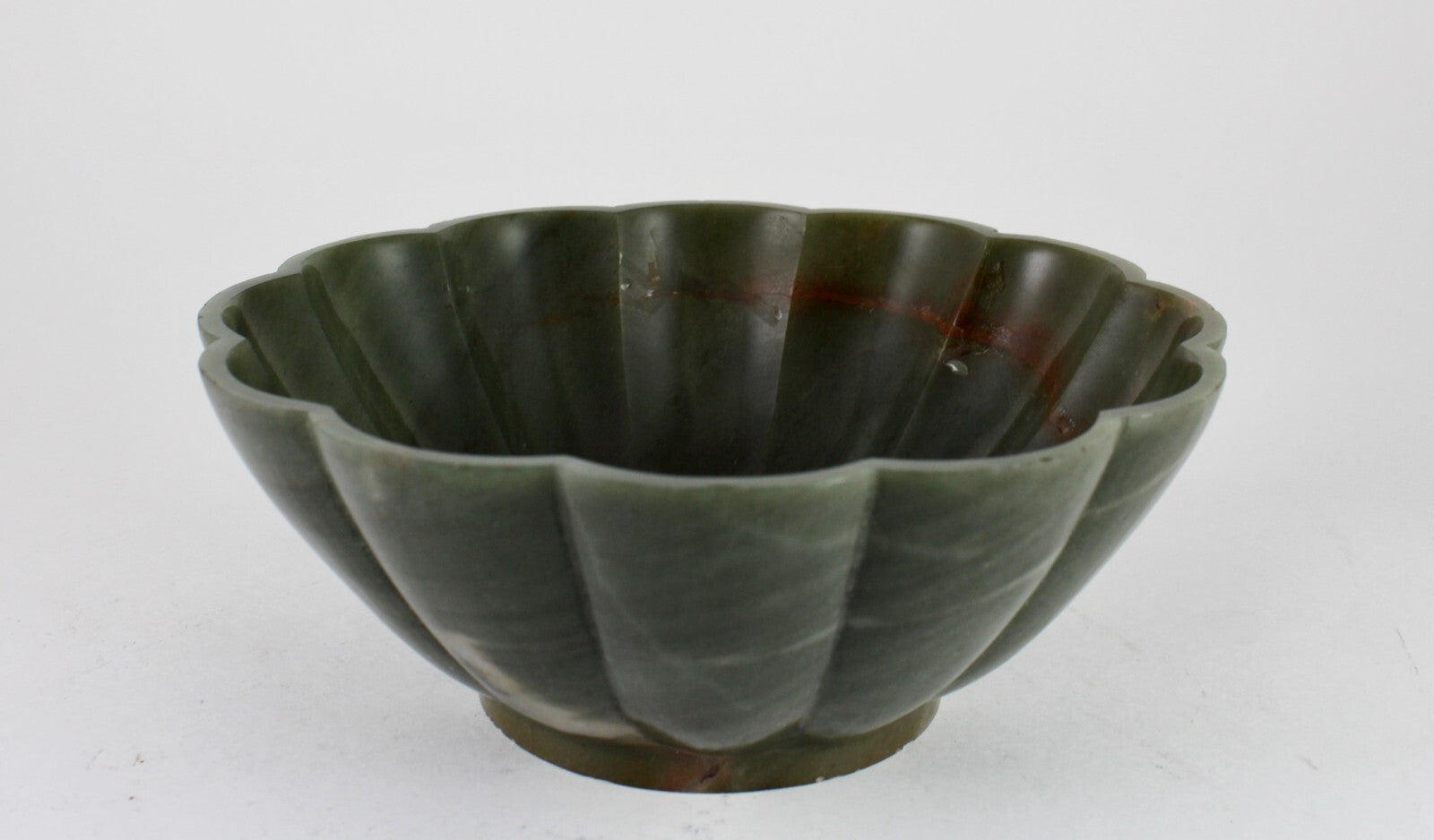 Natural Green Agate 2320ct Carved Gemstone Bowl Round For Home Decor