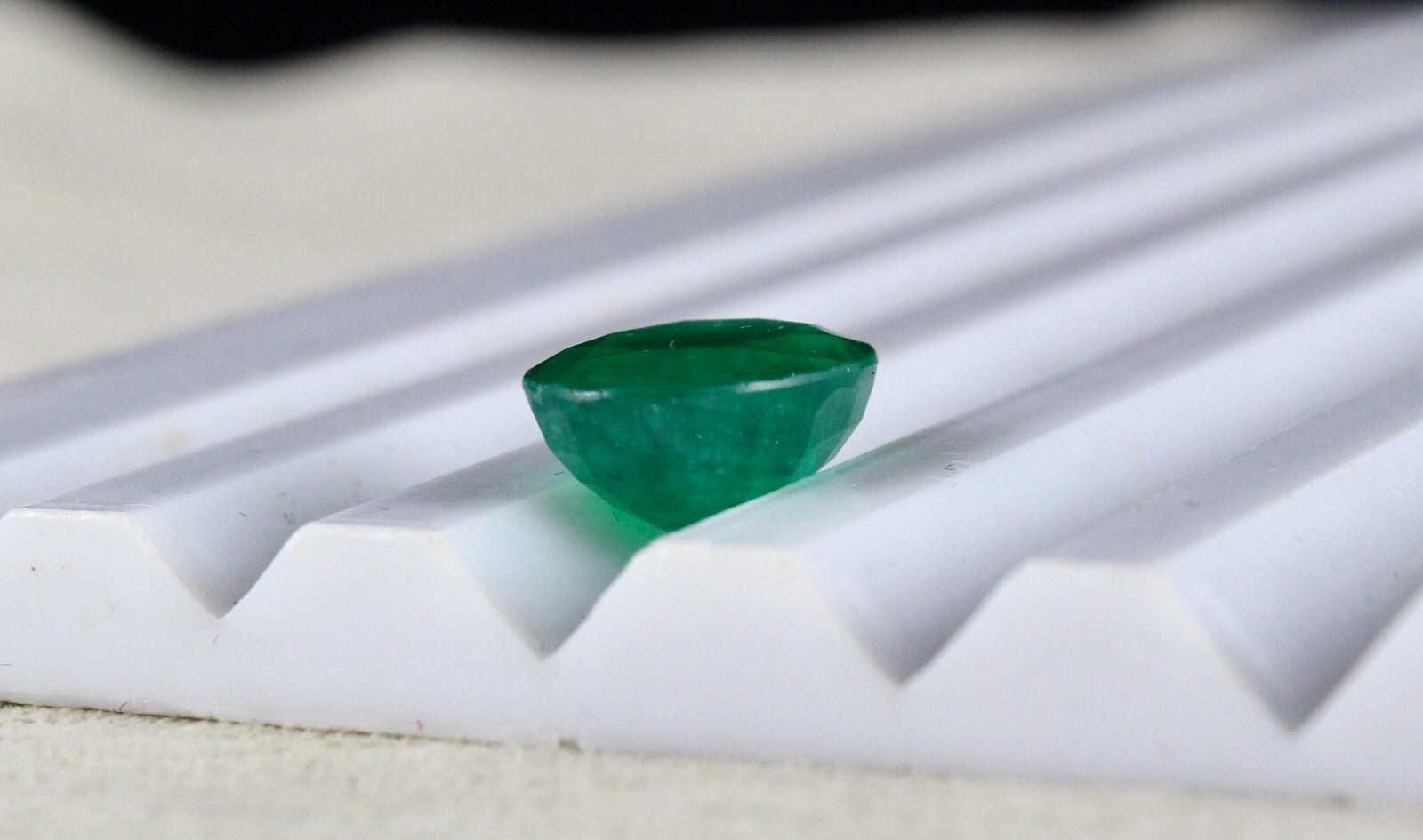 Certified Natural Zambia Emerald 7.11 Ct Oval Cut Loose Gemstone Ring Pendant