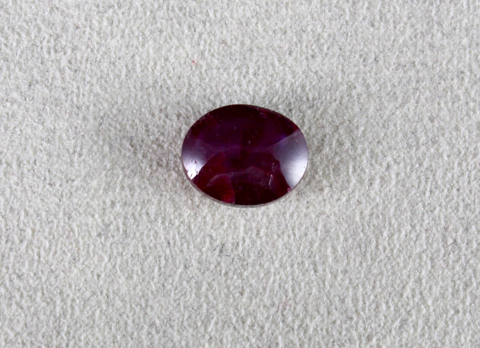 Certified Natural Red Star Ruby 10.25ct Oval Cabochon Gem For Ring Pendant