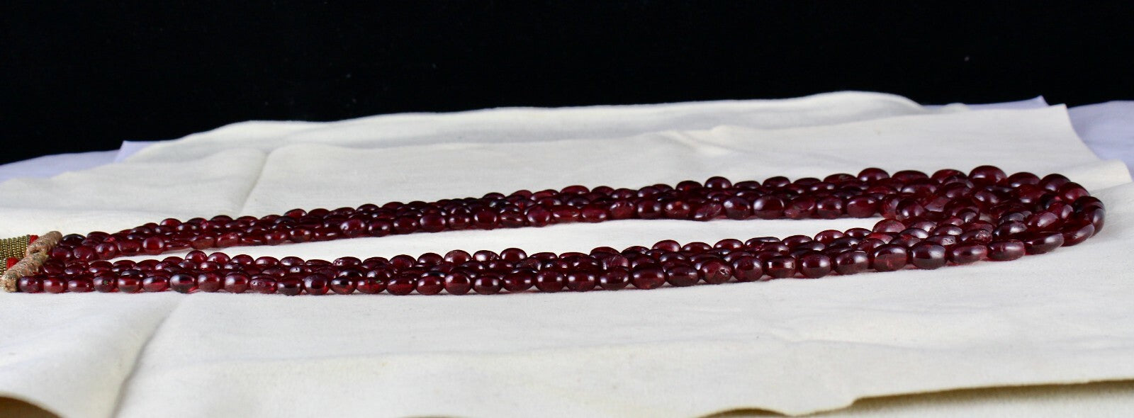 Certified Natural Red Spinel 830ct Beaded Long Drilled Gemstone Necklace