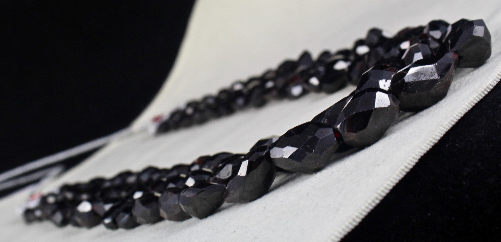 Natural Garnet Beads Faceted Nugget 1278 Ct Red Gemstone Necklace Best Price