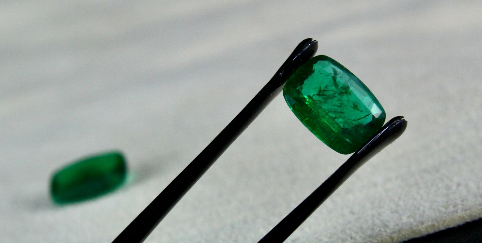 Certified Gtl Natural Zambian Emerald 5.12 Ct Cushion Cut Earrings For Women