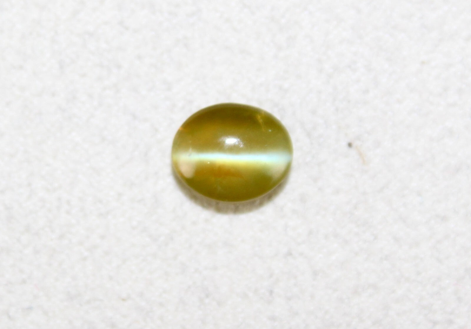 Certified Natural Chrysoberyl Cat's Eye Cabochon 2.51 Ct Gem For Ring Pendant