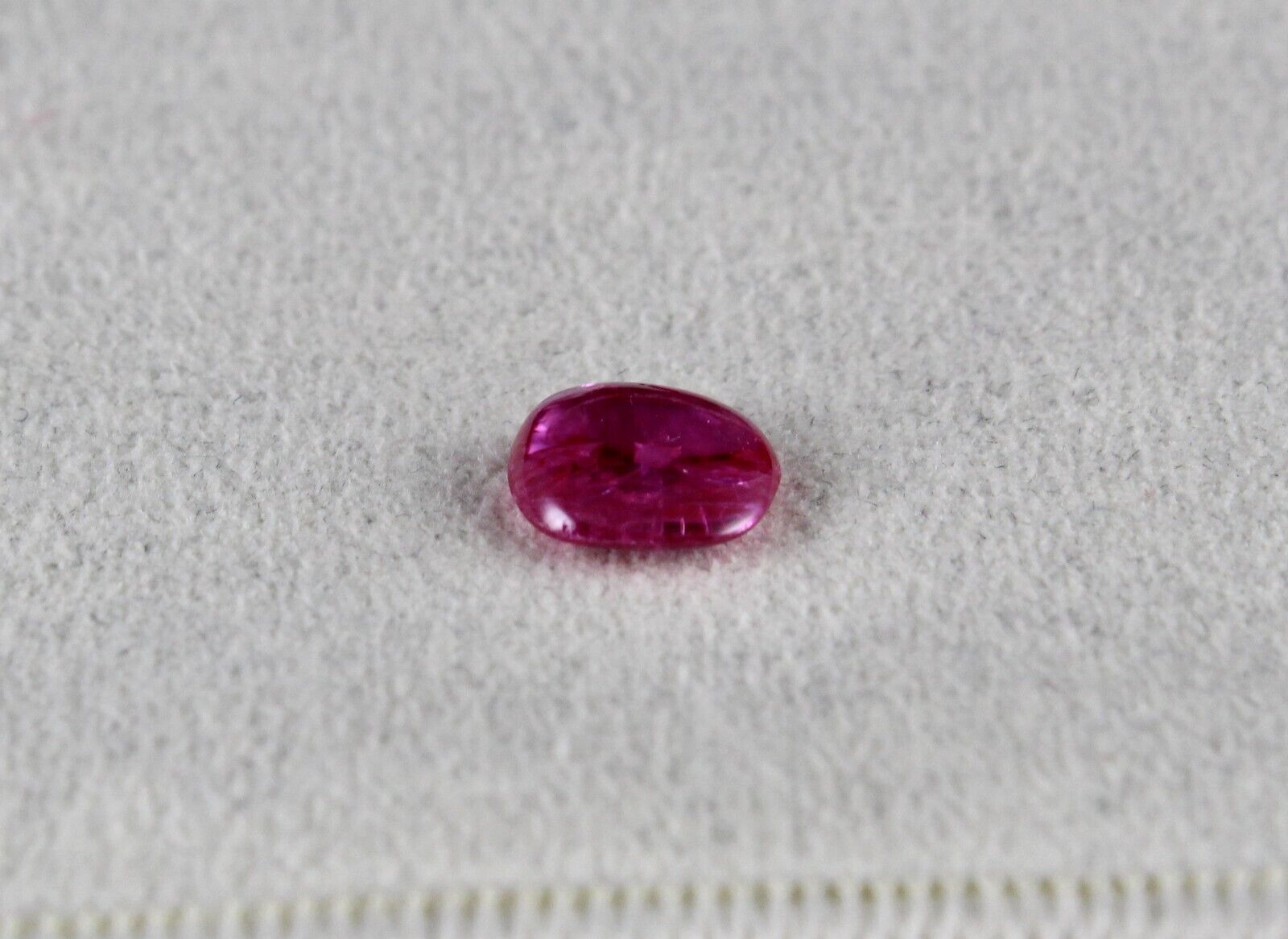 Certified Natural Burma Ruby Flat Cabochon 2.08 Ct Loose Gemstone Ring Pendant