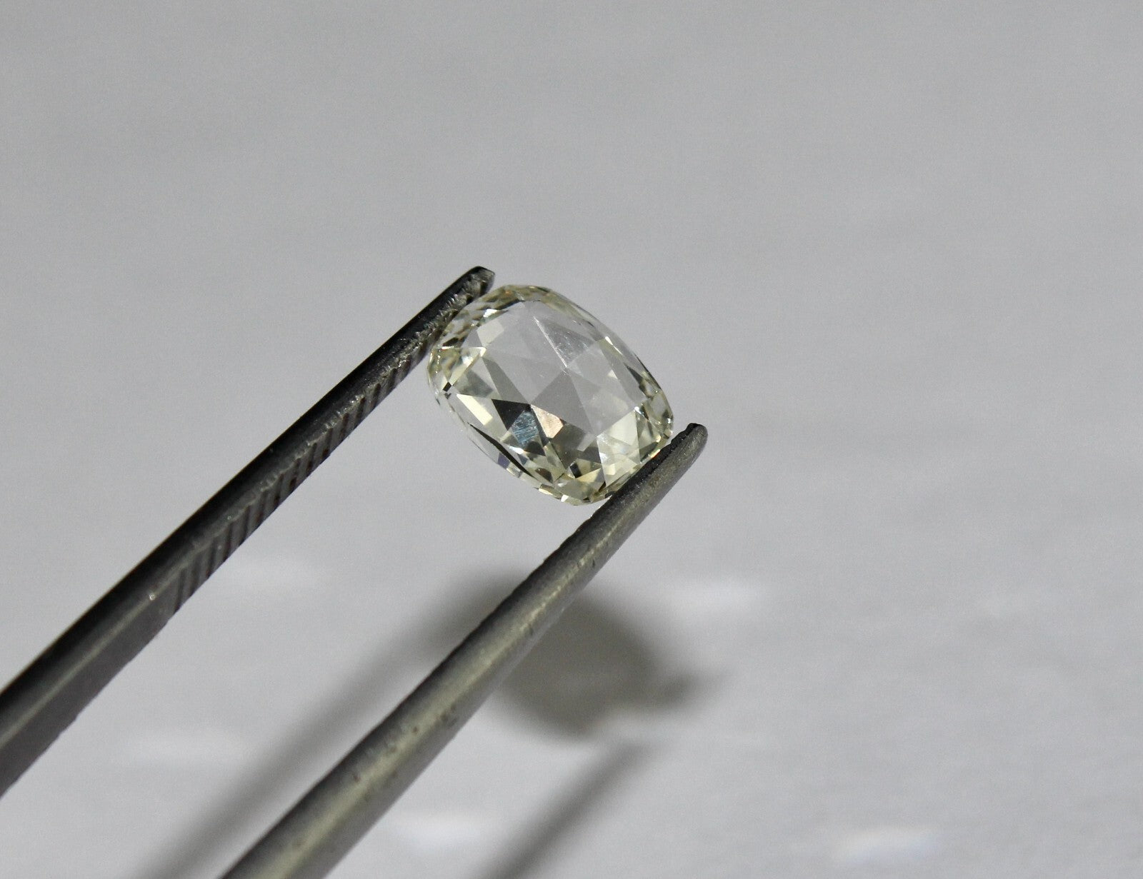 Certified Natural Rose Cut Diamond 1.22 Ct Cushion Oval Stone For Ring Pendant