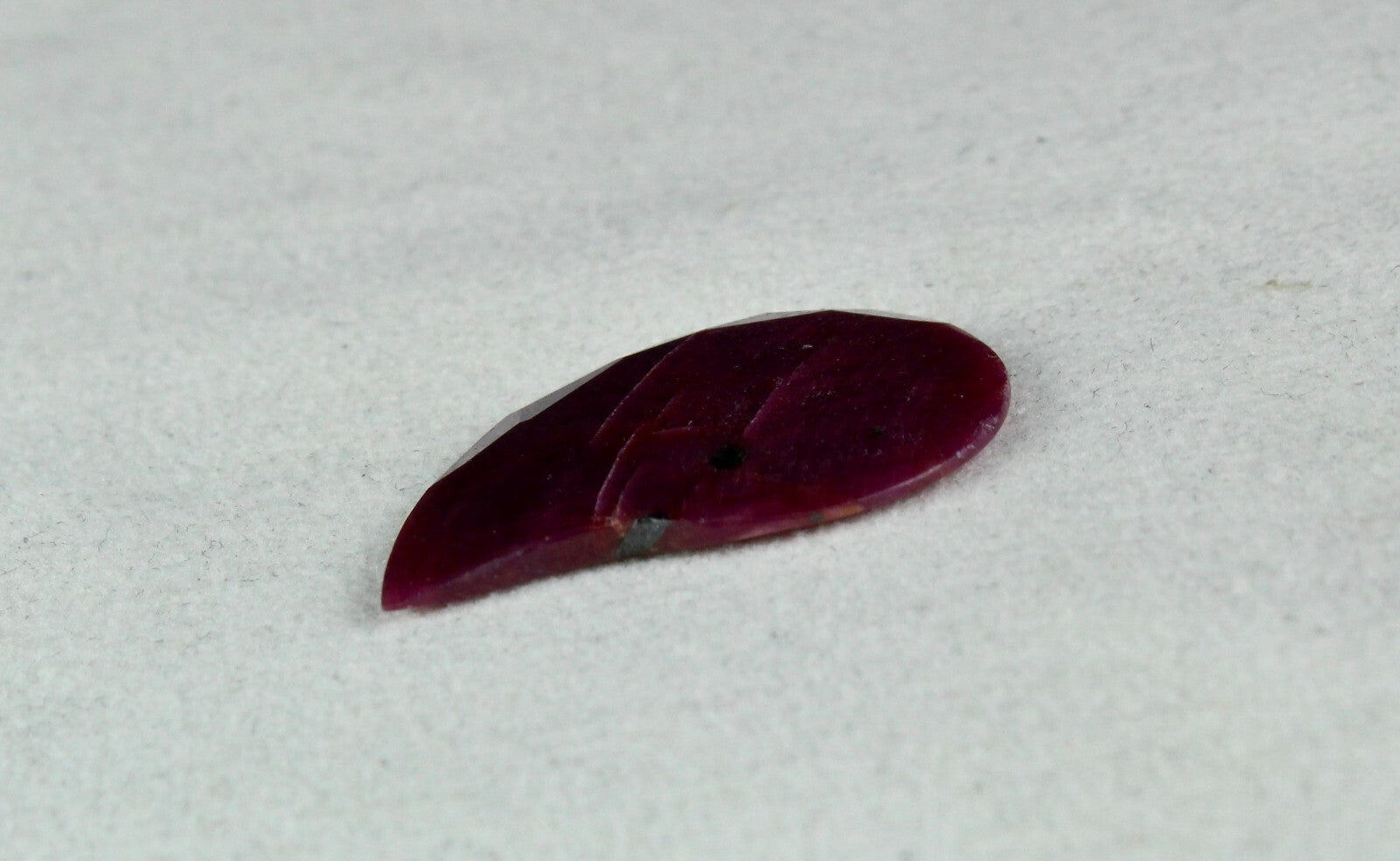 Unheated Natural Ruby 27ct Fancy Faceted Cabochon Gemstone Pendant