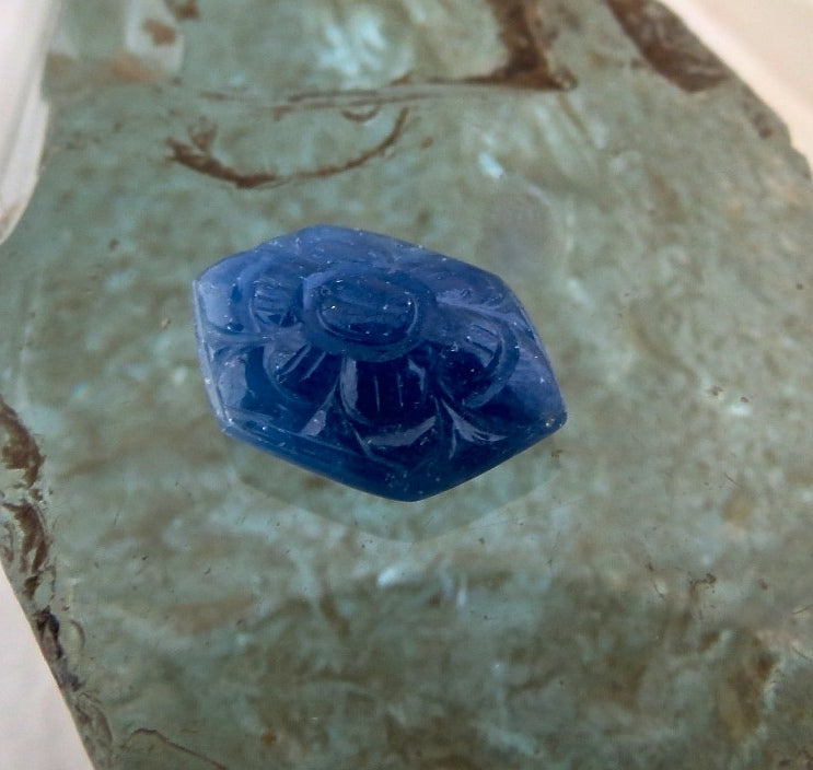 Certified Burma Blue Sapphire 18x12mm 12.35 Ct Ring Pendant Sterling Silver