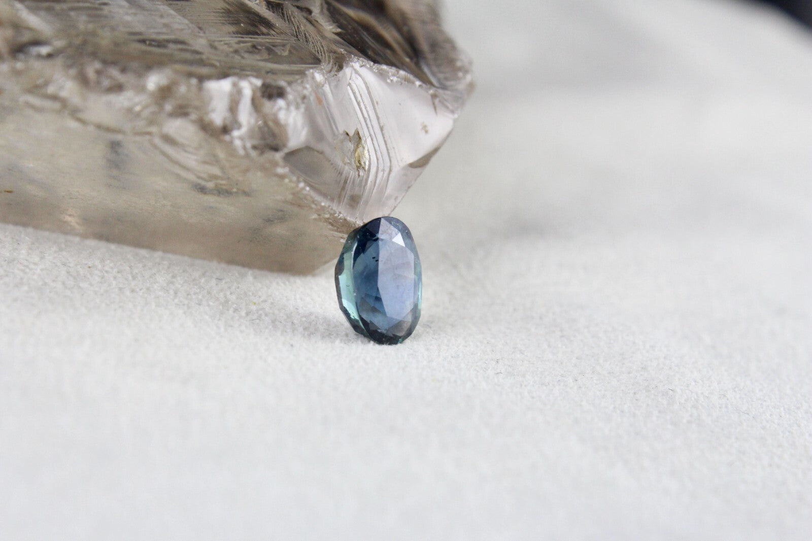 Certified Natural Blue Sapphire 3.66 Ct Oval Gemstone Ring Pendant Loose Stone