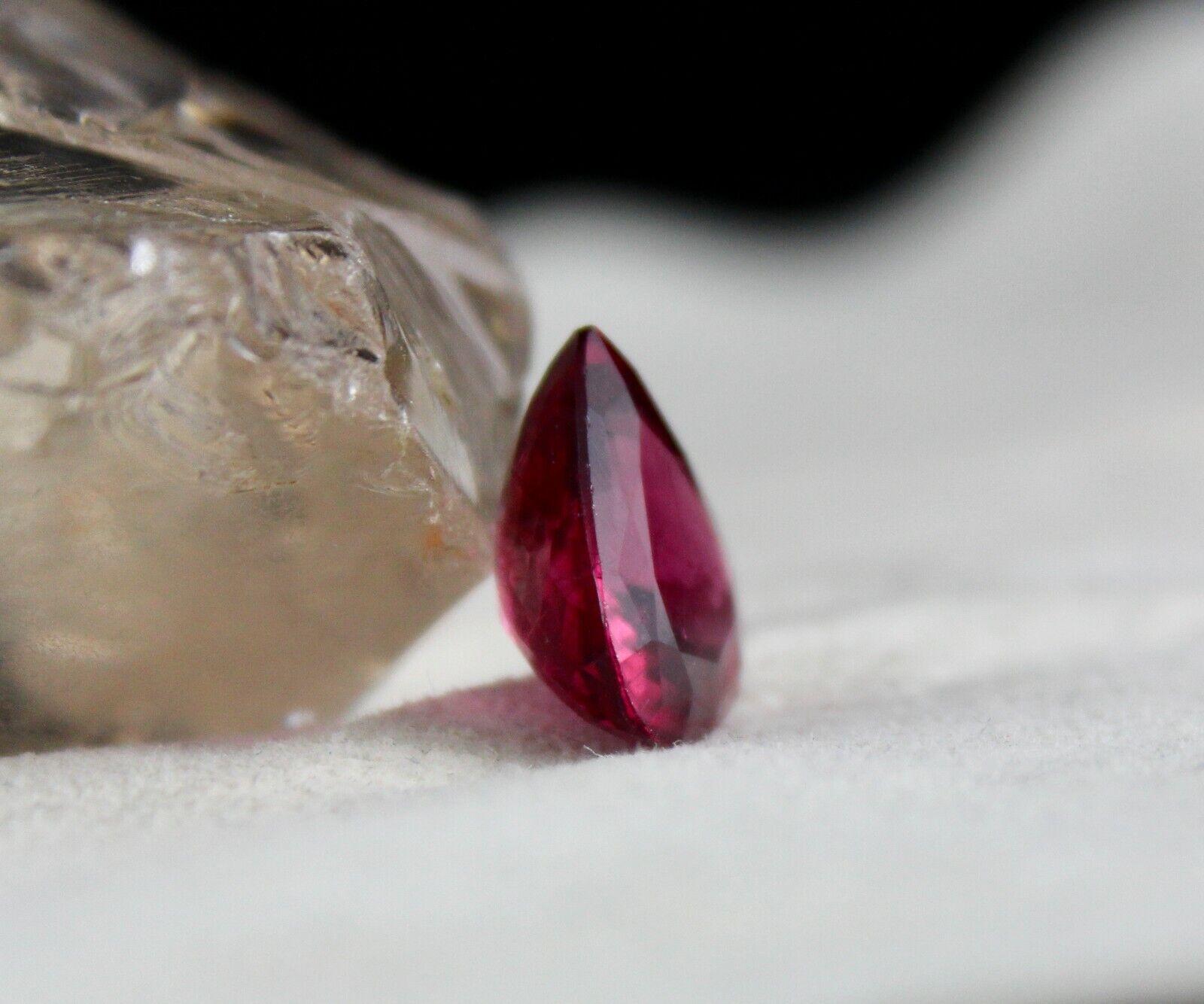 FINE NATURAL PINK TOURMALINE RUBELLITE HEART 11.14 CARATS GEMSTONE RING PENDANT