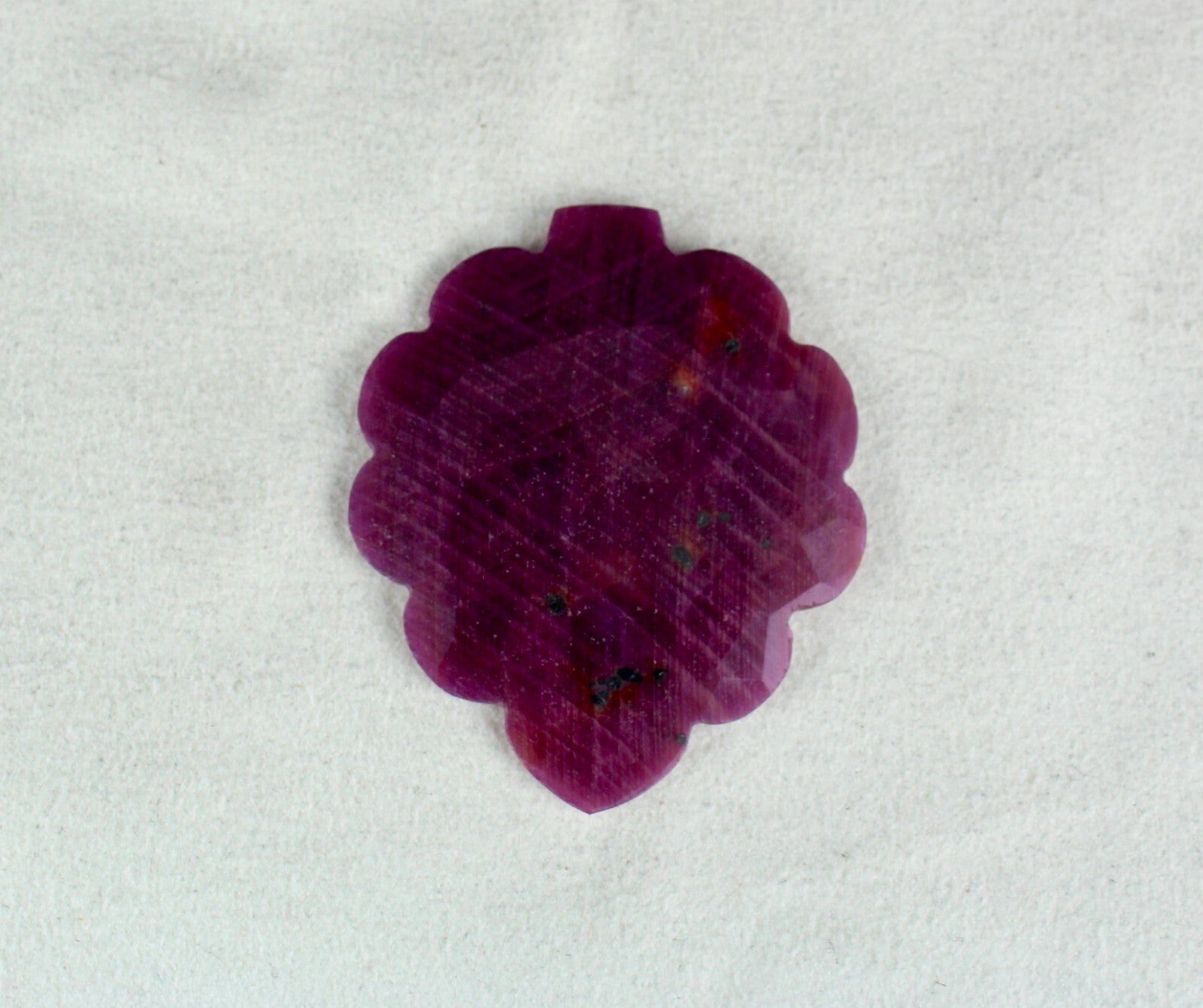 Unheated Natural Ruby 121 Ct Fancy Cabochon Gemstone Design Pendant